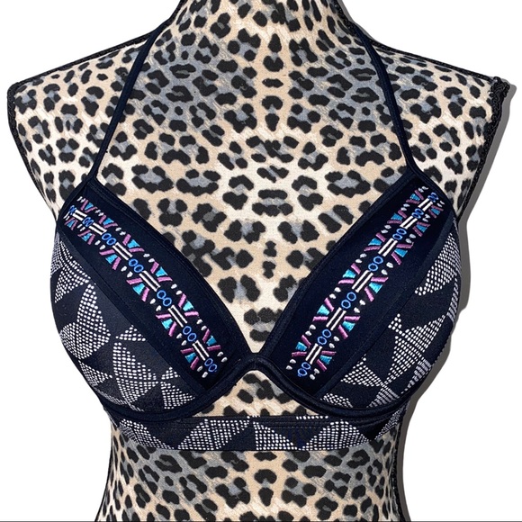 SO Push Up Underwire Swimsuit Bikini Top Juniors L - Picture 1 of 6